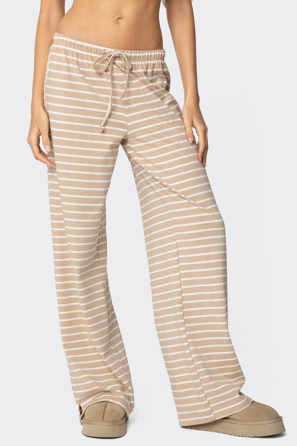 Jona Stripey Slit Pants view 2