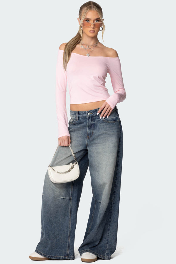 Tahlia Off Shoulder Top view 2