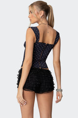 Marcella Wide Strap Corset
