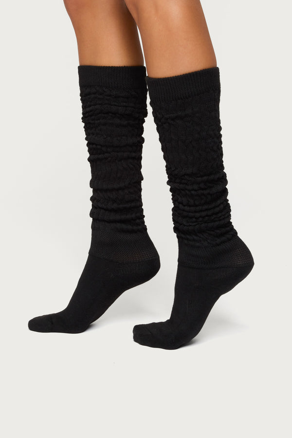 Knee High Scrunch Socks view 2