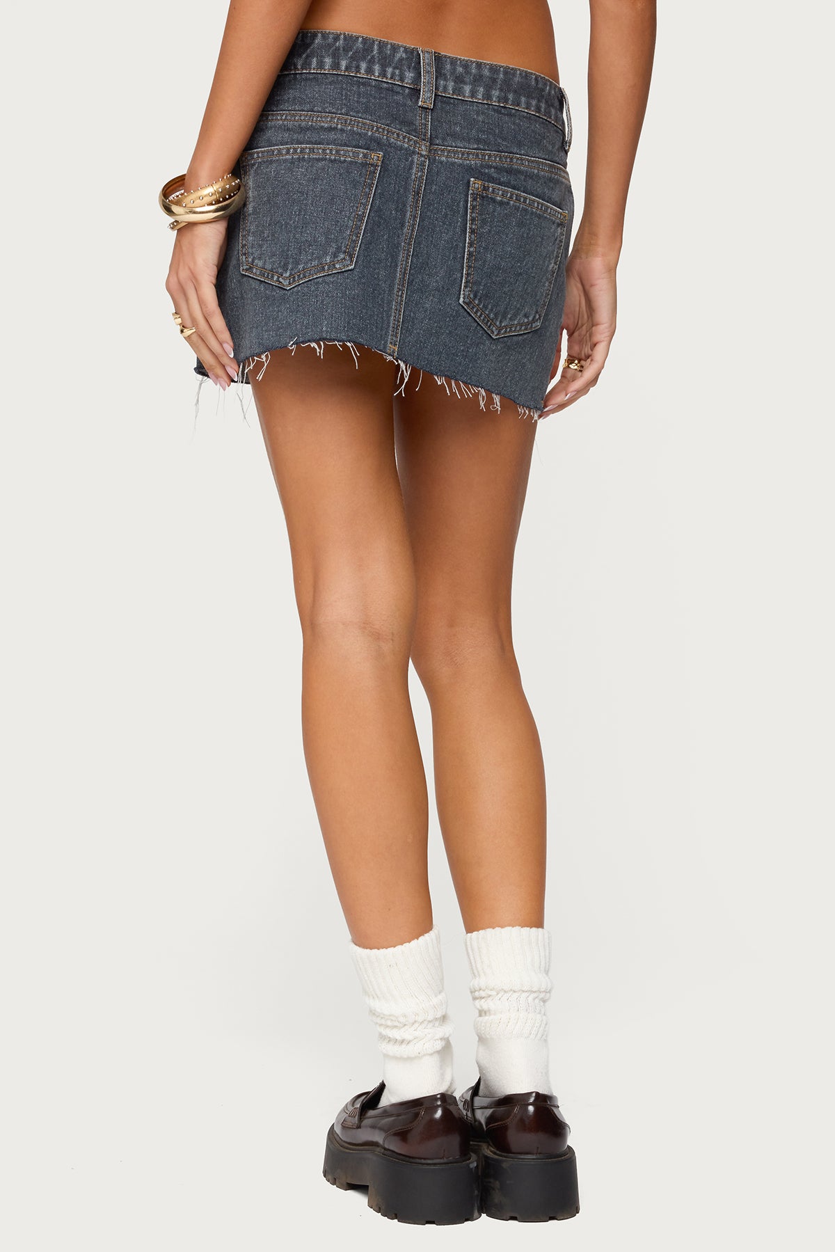 Micah Denim Mini Skirt