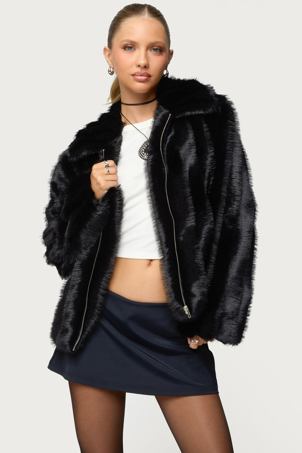 Tedi Faux Fur Jacket view 2