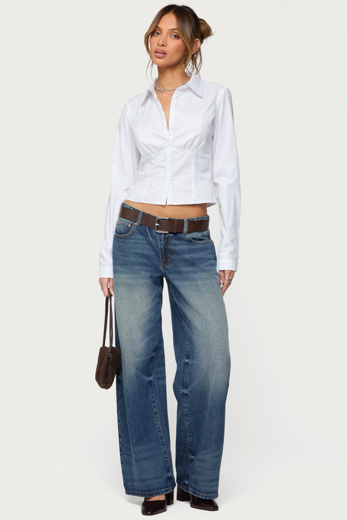 Laurna Tailored Button Up Shirt