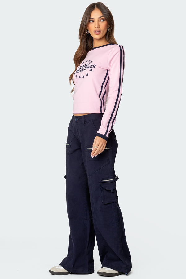No Hard Feelings Long Sleeve T Shirt view 2