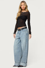 Kella Low Rise Baggy Jeans