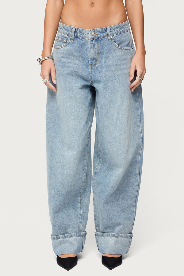 Kella Low Rise Baggy Jeans view 2