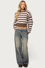 Vintage Washed Low Rise Baggy Jeans
