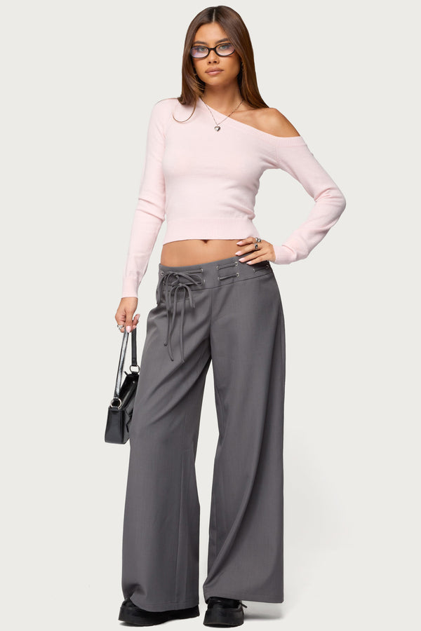 Mayson Off Shoulder Knit Top view 2