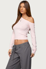 Mayson Off Shoulder Knit Top