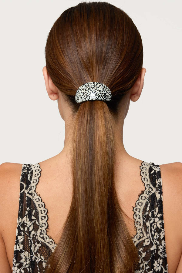 Printed Cuff Hair Tie view 1