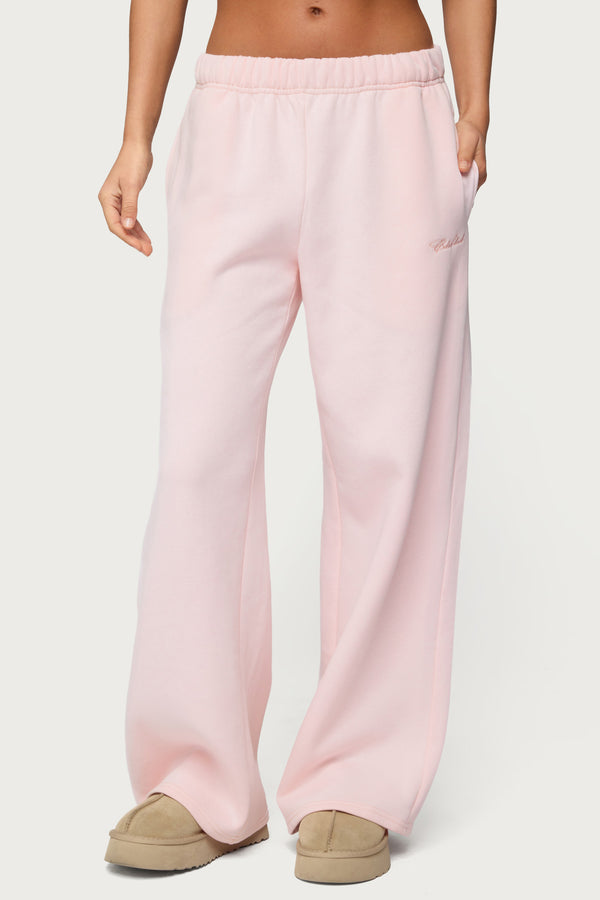 Basic Girl Wide Leg Edikted Sweatpants view 2