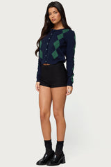 Farren Argyle Cardigan