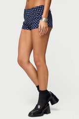 Twyla Polka Dot Stretch Shorts