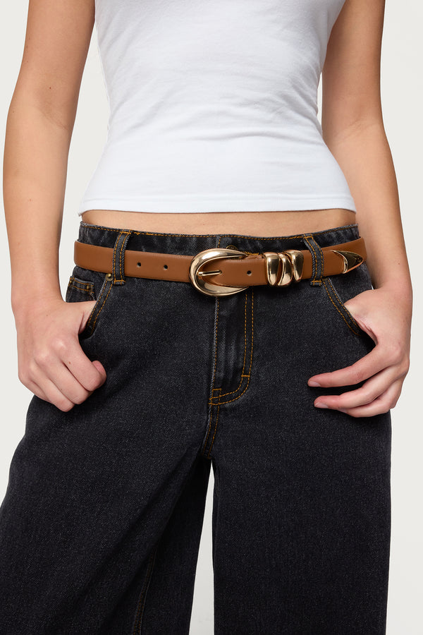 Venus Faux Leather Belt view 1