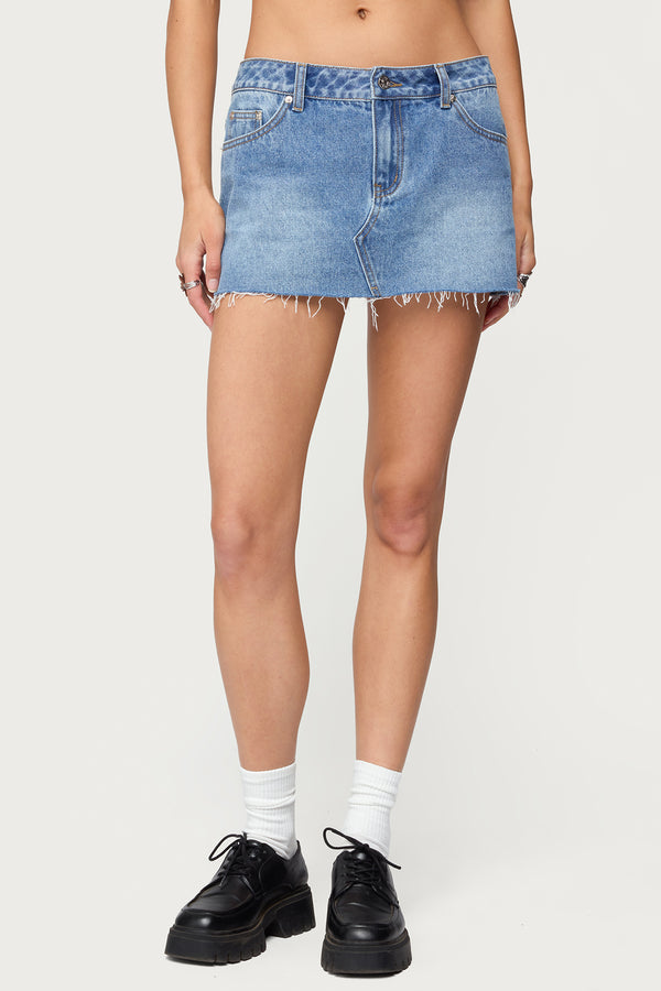 Micah Denim Mini Skirt view 2