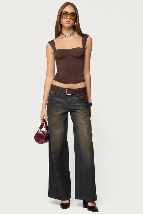Marcella Wide Strap Corset view 2