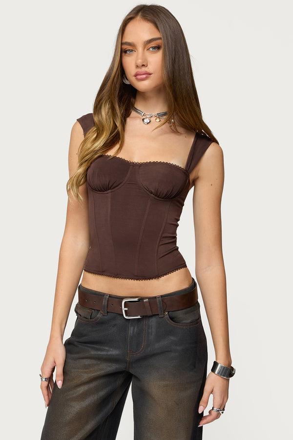 Marcella Wide Strap Corset view 1