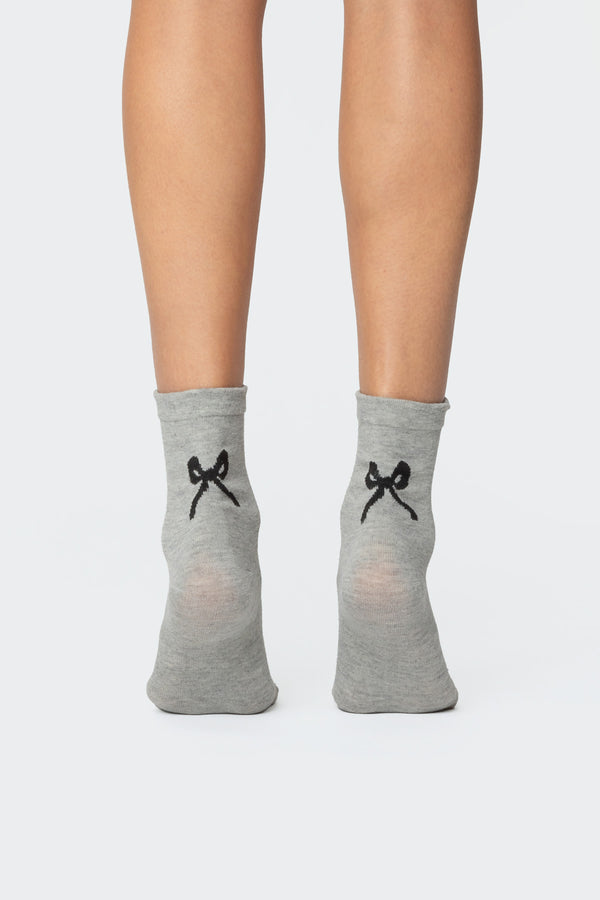 Bow Socks view 1