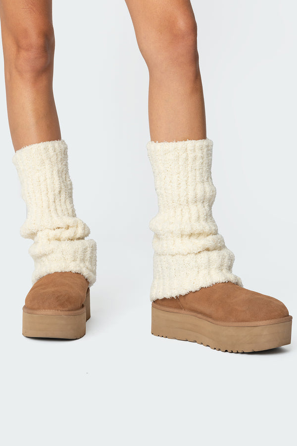 Get Cozy Leg Warmers view 2