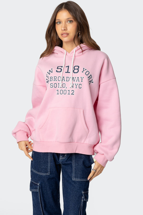 Edikted Nyc Oversized Hoodie view 1