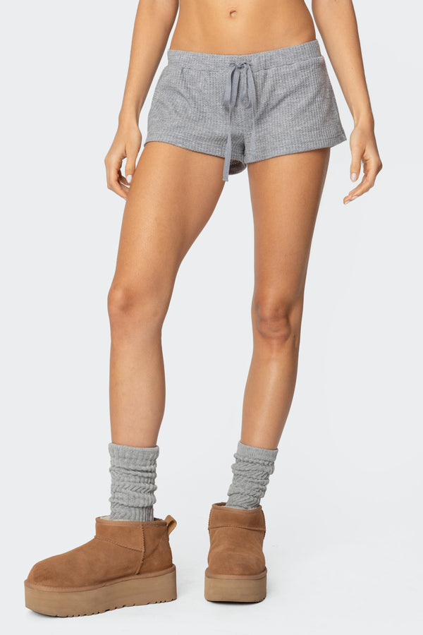 Teddy Waffle Shorts view 2