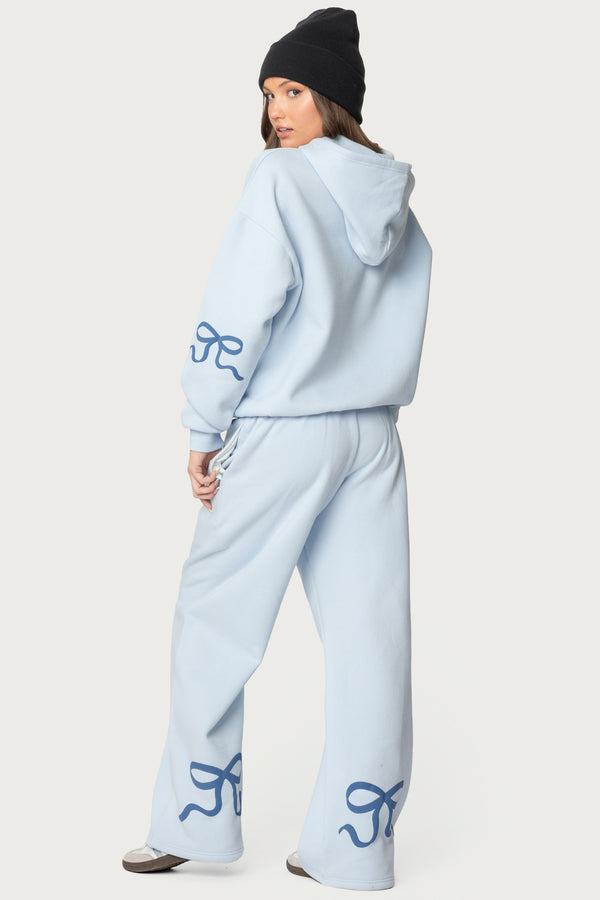 Bonney Bow Detail Sweatpants view 1