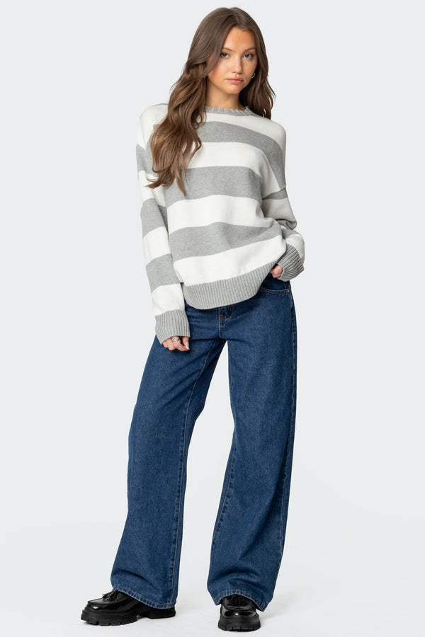 Richie Oversized Striped Sweater view 2