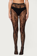 Lacey Fishnet Tights