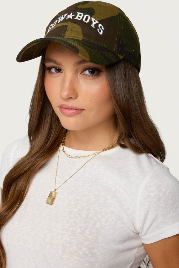 Camo Cowboys Baseball Cap view 1