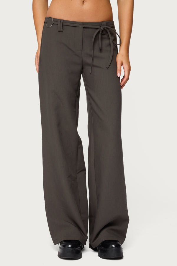 Raphael Tie Belt Pants view 2