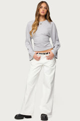 Charlisa Cinched Waist Top