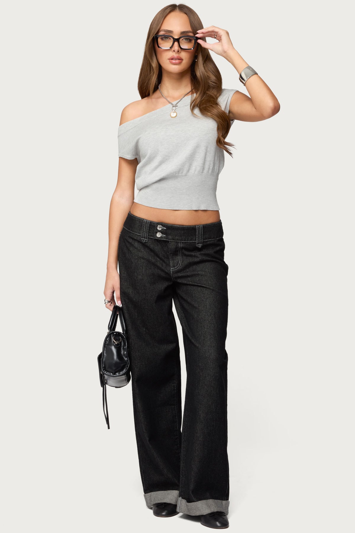 Michaela Off Shoulder Knit Top