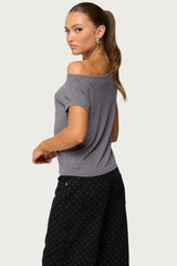 Anabella Off Shoulder Top
