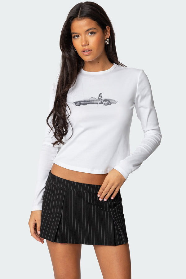 Retro Roadtrip Long Sleeve T Shirt view 1