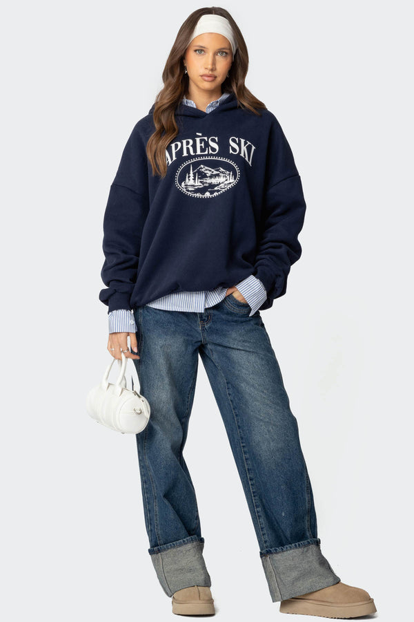 Apres Ski Oversized Hoodie view 2