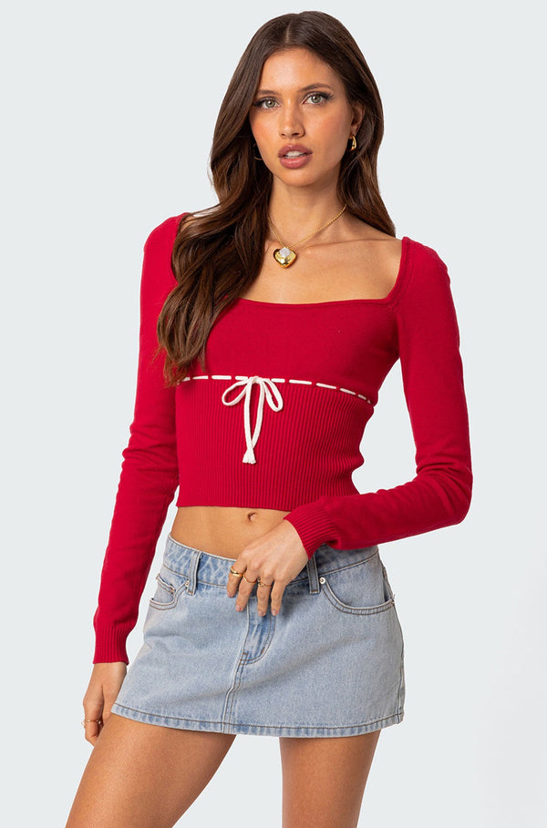Natasha Knit Top view 1