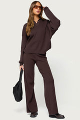 Lorie Wide Leg Knit Pants