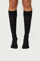 Cable Knit Socks