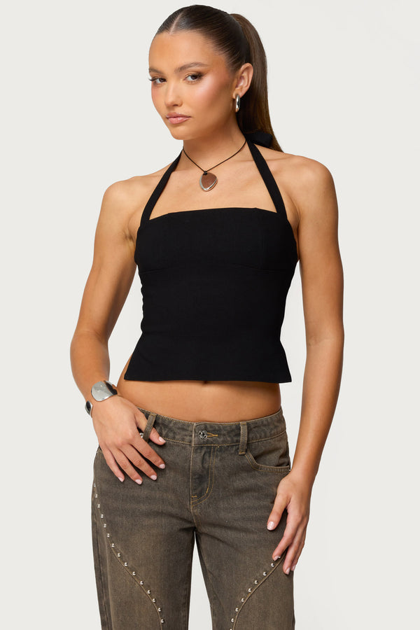 Dara Halter Top view 1
