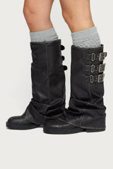 Knee High Scrunch Socks