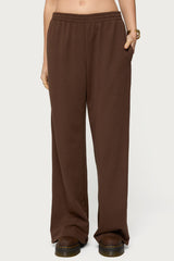 Binah Wide Leg Terry Sweatpants