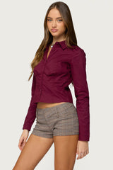 Laurna Tailored Button Up Shirt