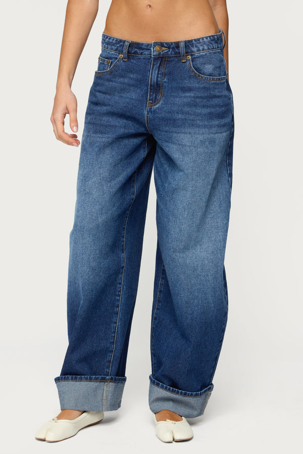 Kella Low Rise Baggy Jeans view 2
