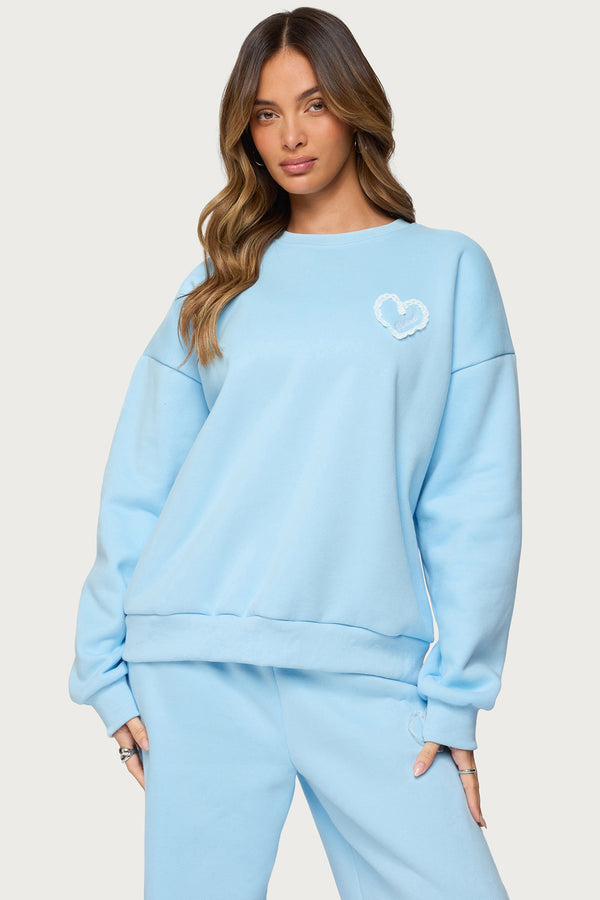 Love Edikted Oversized Sweatshirt view 1