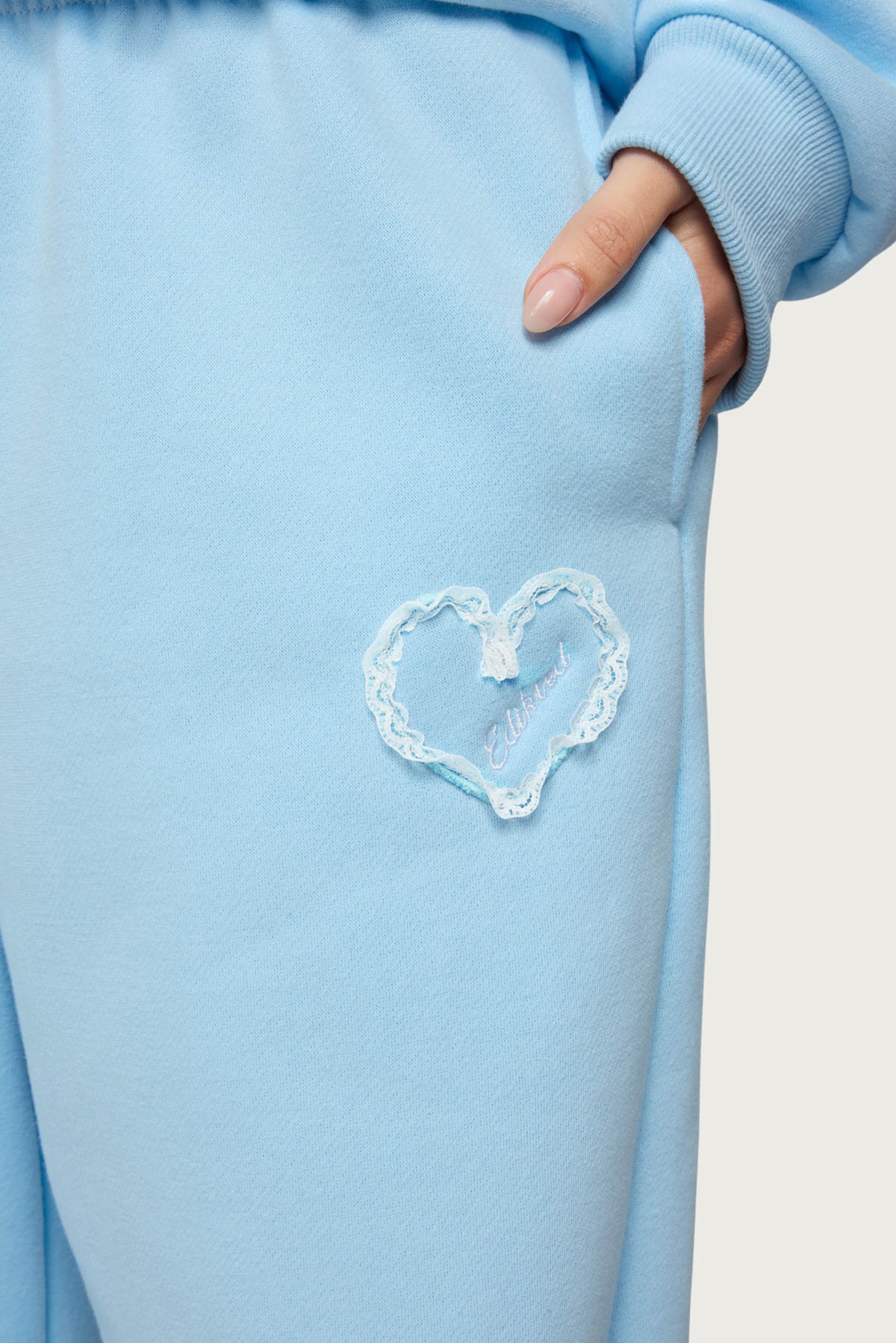 Love Edikted Wide Leg Sweatpants