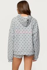 Chelsie Polka Dot Hoodie