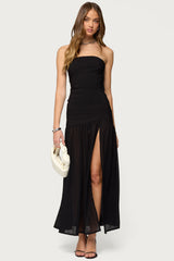 Marisa Strapless Maxi Dress