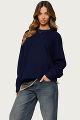 Ximenia Cutout Back Sweater
