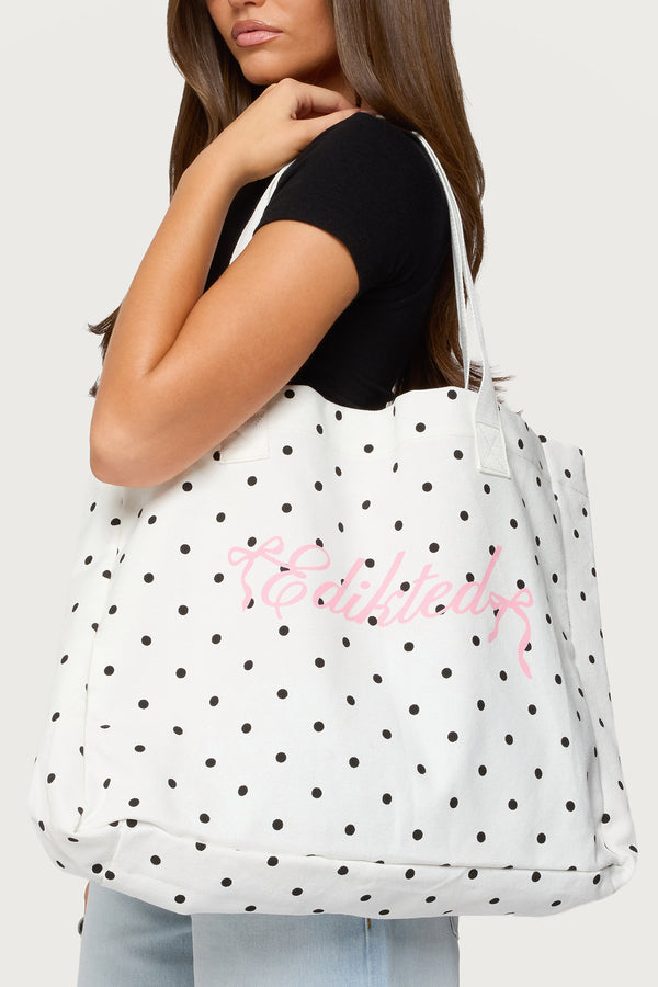 Edikted Bow Tote Bag view 1