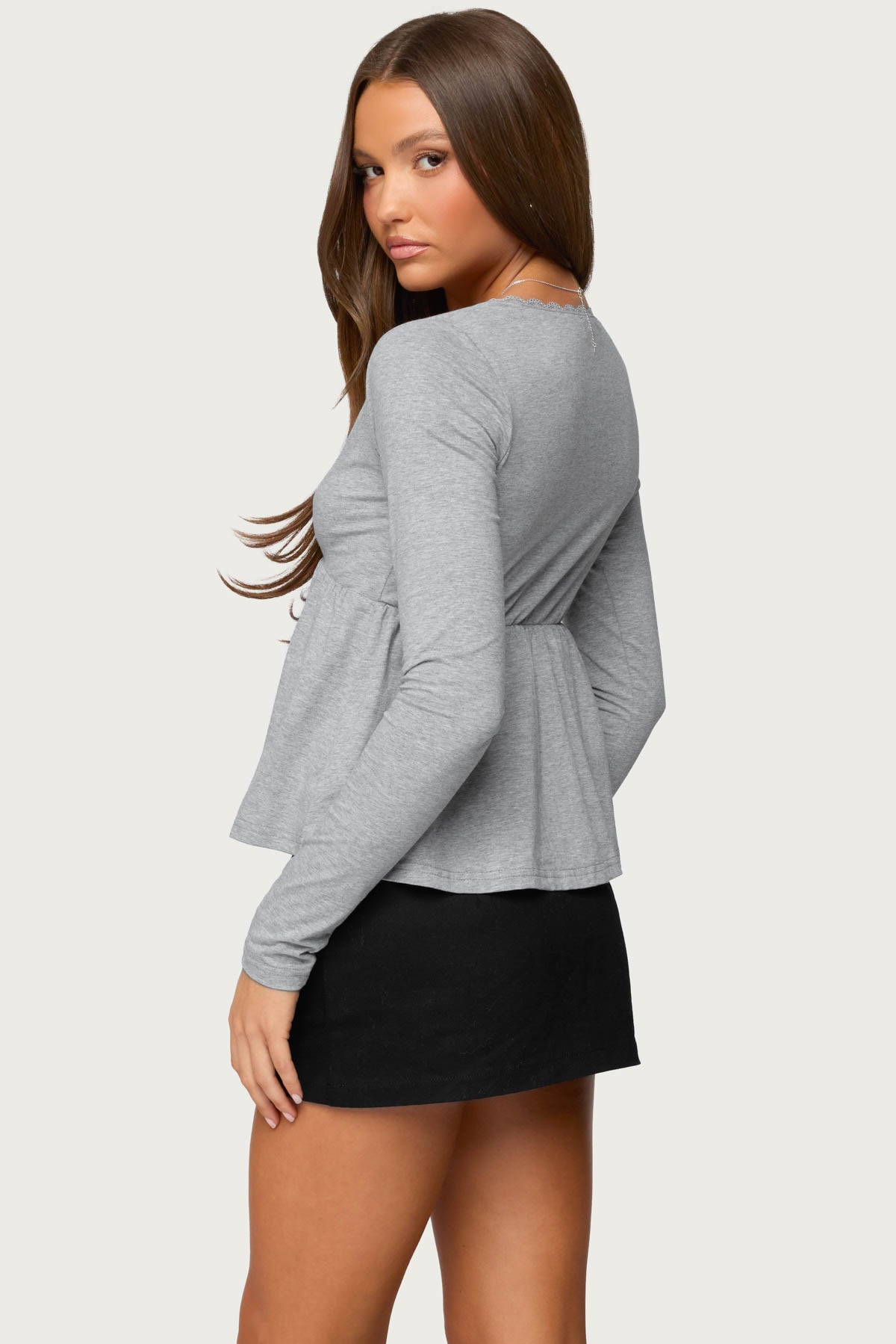 Kenzie Long Sleeve Babydoll Top